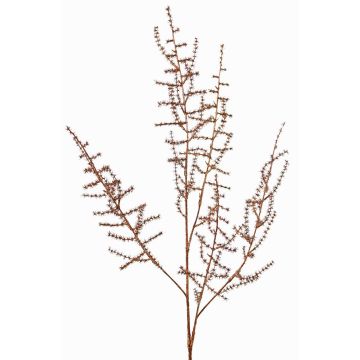 Artificial Asparagus acutifolius PARNASO branch, copper, 3ft/100cm Artificial Asparagus acutifolius PARNASO branch, copper, 3ft/100cm