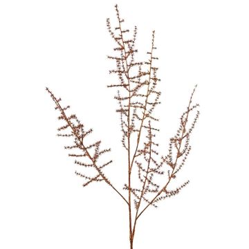 Artificial Asparagus acutifolius PARNASO branch, copper, 3ft/100cm Artificial Asparagus acutifolius PARNASO branch, copper, 3ft/100cm