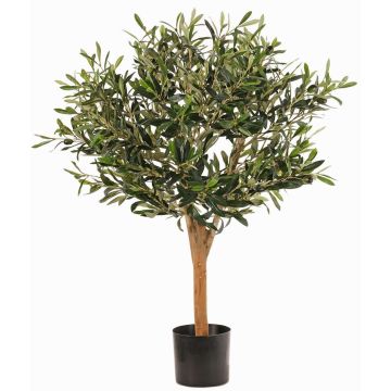Artificial olive tree ZISGÖ, with fruit, real trunk, 33"/85cm Artificial olive tree ZISGÖ, with fruit, real trunk, 33"/85cm