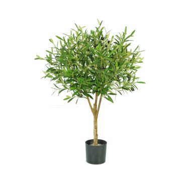 Artificial olive tree ZISGÖ, with fruit, real trunk, 33"/85cm Artificial olive tree ZISGÖ, with fruit, real trunk, 33"/85cm
