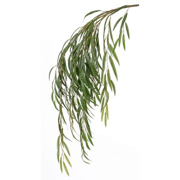 Artificial weeping willow branch CASSIUS, flame-retardant, green, 4ft/120cm Artificial weeping willow branch CASSIUS, flame-retardant, green, 4ft/120cm