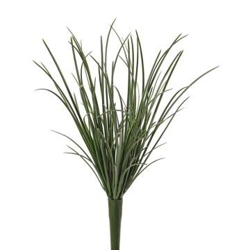 Artificial reed grass KRIENS, crossdoor, flame-retardant, with support stick, green, 12"/30cm Artificial reed grass KRIENS, crossdoor, flame-retardant, with support stick, green, 12"/30cm