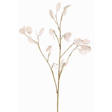 Artificial Lunaria KONIA branch, cream, 37"/95cm Artificial Lunaria KONIA branch, cream, 37"/95cm
