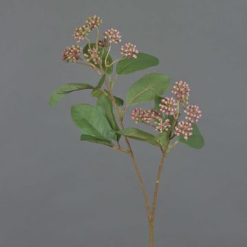 Artificial dogwood branch PANGO with buds, dusky pink, 70cm, Ø7cm