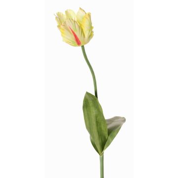 Artificial flower parrot tulip UAKARI, yellow-green-fuchsia, 26"/65cm, Ø2.4"/6cm Artificial flower parrot tulip UAKARI, yellow-green-fuchsia, 26"/65cm, Ø2.4"/6cm