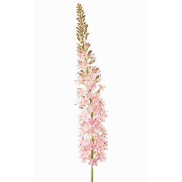 Large artificial flower, SELINA prairie candle, light pink, 4ft/130cm, Ø3.5"/9cm