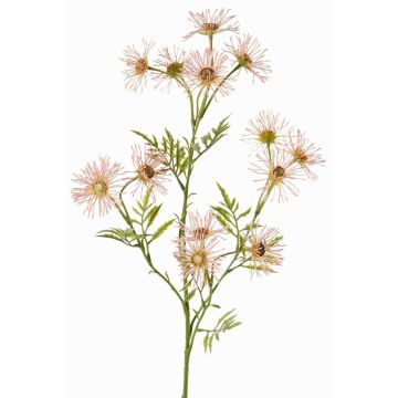 Artificial daisy KORNELA, light pink, 28"/70cm, Ø2.4"/6cm