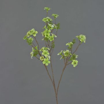 Artificial tea plant branch ZEWENGA with flowers, light green, 33"/85cm, Ø1"-1.2"/2.5-3cm Artificial tea plant branch ZEWENGA with flowers, light green, 33"/85cm, Ø1"-1.2"/2.5-3cm