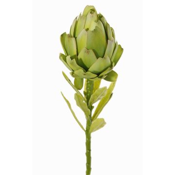 Textile artichoke flower JENBALA, green, 14"/35cm, Ø2.8"/7cm Textile artichoke flower JENBALA, green, 14"/35cm, Ø2.8"/7cm