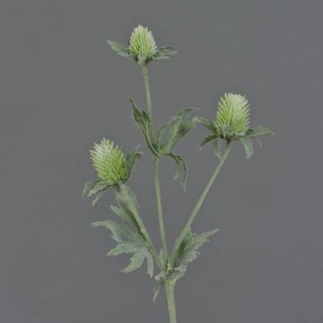 Artificial eryngium SVEA, green, 16"/40cm, Ø0.8"-1.2"/2-3cm Artificial eryngium SVEA, green, 16"/40cm, Ø0.8"-1.2"/2-3cm