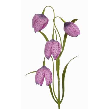 Fake chequered lily SANEM, purple, 18"/45cm, Ø1.2"/3cm Fake chequered lily SANEM, purple, 18"/45cm, Ø1.2"/3cm