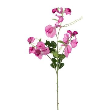 Artificial Lathyrus latifolius branch PLENVO, pink, 30"/75cm