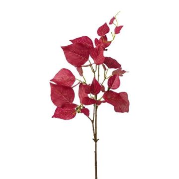 Artificial ivy branch TROMBE, fruits, red, 22"/55cm Artificial ivy branch TROMBE, fruits, red, 22"/55cm