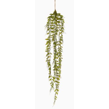 Artificial hanging plant Bamboo TAMON, green, 3ft/90cm