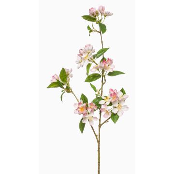 RETLOZ artificial ornamental cherry branch with blossoms, light pink, 90 cm