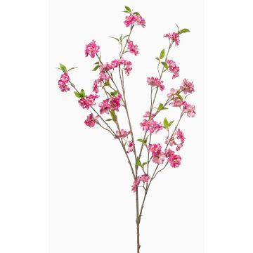 Artificial ornamental cherry branch VERIANO with blossoms, pink, 120cm