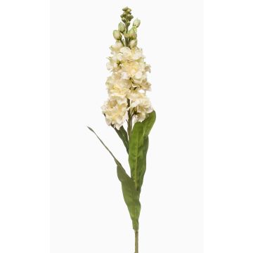 Artificial Levkoje flower DIHALLA, cream, 31"/80cm Artificial Levkoje flower DIHALLA, cream, 31"/80cm