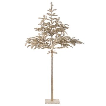 Artificial tree High-stem Nordmann fir ARNAUD, gold, 6ft/180cm Artificial tree High-stem Nordmann fir ARNAUD, gold, 6ft/180cm