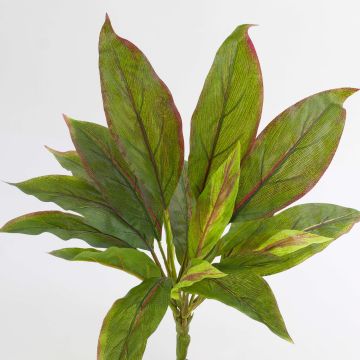 Fake Cordyline VALDA, on spike, green-red, 12"/30cm Fake Cordyline VALDA, on spike, green-red, 12"/30cm