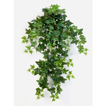 Silk Ivy hanging plant LUKA, on spike, green, 28"/70cm