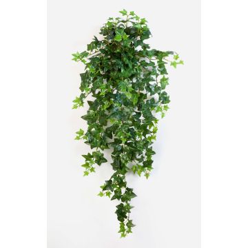 Silk Ivy hanging plant LUKA, on spike, green, 3ft/90cm