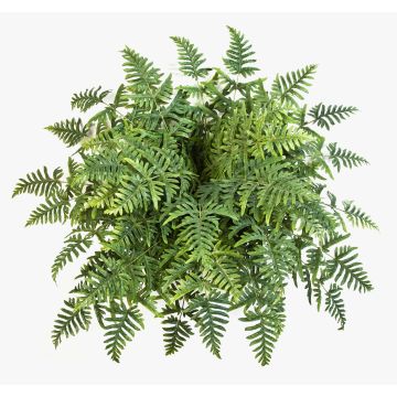 Artificial Lady fern RENE, on spike, green, 30"/75cm, Ø 3ft/90cm