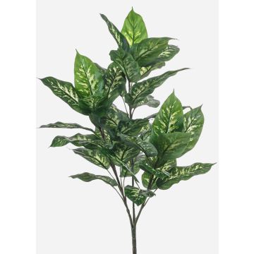Artificial Dieffenbachia plant ELSAWA on a support stick, green, 28"/70cm Artificial Dieffenbachia plant ELSAWA on a support stick, green, 28"/70cm