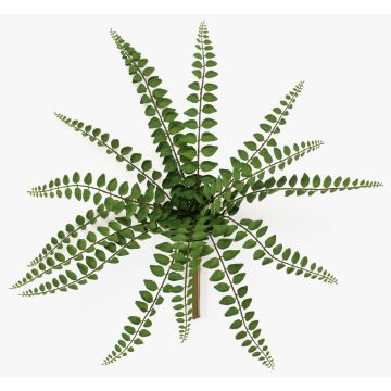 Artificial GEVROL ball fern on a stake, flame-retardant, green, 14"/35cm Artificial GEVROL ball fern on a stake, flame-retardant, green, 14"/35cm