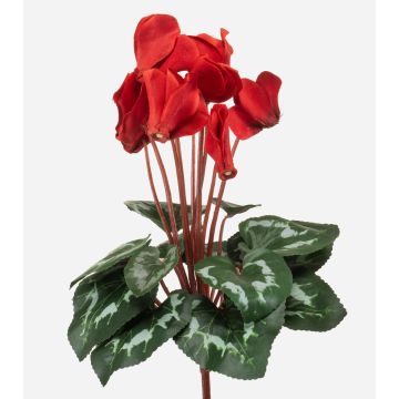 Artificial cyclamen VERIANA on a stake, red, 12"/30cm Artificial cyclamen VERIANA on a stake, red, 12"/30cm
