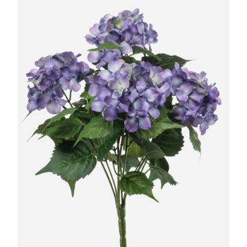 Artificial DORJA hydrangea on a stem, lilac, 40cm