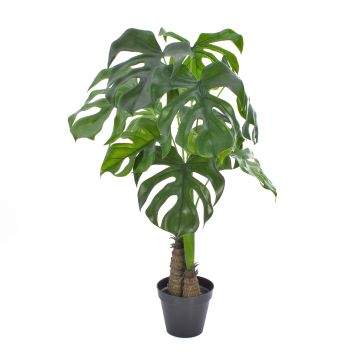 Plastic Philodendron Monstera Deliciosa FABIUS, weatherproof, 3ft/90cm