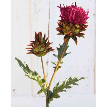 Artificial eryngium TALISHA, pink, 22"/55cm Artificial eryngium TALISHA, pink, 22"/55cm