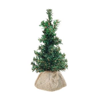 Artificial tree Fir ALDON in jute bag, 5.9"/15cm Artificial tree Fir ALDON in jute bag, 5.9"/15cm