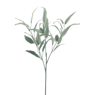 Decorative eucalyptus branch MALWINE, Eco Collection, green, 30"/75cm