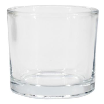 Glass tea light holder JOHN OCEAN, transparent, 2.4"/6cm, Ø2.6"/6.5cm Glass tea light holder JOHN OCEAN, transparent, 2.4"/6cm, Ø2.6"/6.5cm