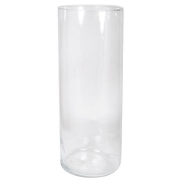 SANYA OCEAN flower vase, glass, cylindrical, clear, 50 cm, Ø19 cm