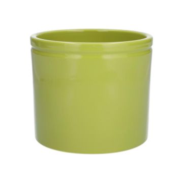 ALCHIBA ceramic plant pot, apple green, 17.6 cm, Ø19.4 cm