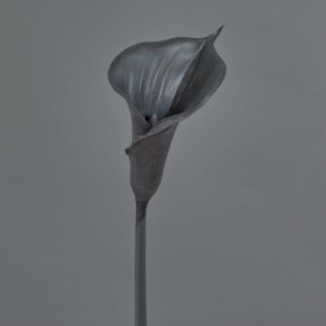 Artificial Calla Lily JALRIM, black, 70cm, 10x16cm