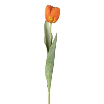 Decorative flower Tulip GUSNAV, orange, 20"/50cm