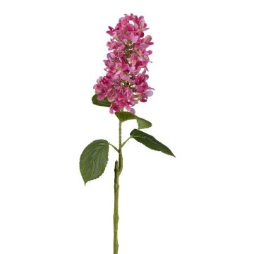 Plastic flower Panicled hydrangea KINELY, fuchsia, 30"/75cm