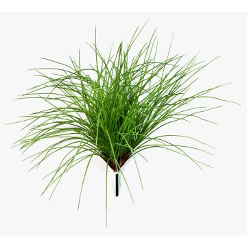 Fake reed grass ELIAS, on spike, big, green, 22"/55cm
