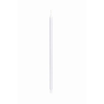 RUMER votive candle, white, 20cm, Ø0.9cm, 2h – Made in Germany