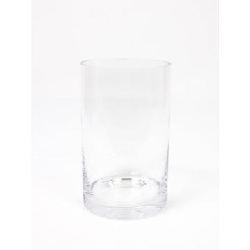 Cylindrical flower vase SANSA EARTH, glass, transparent, 7.7"/19.5cm, Ø4.7"/12cm Cylindrical flower vase SANSA EARTH, glass, transparent, 7.7"/19.5cm, Ø4.7"/12cm