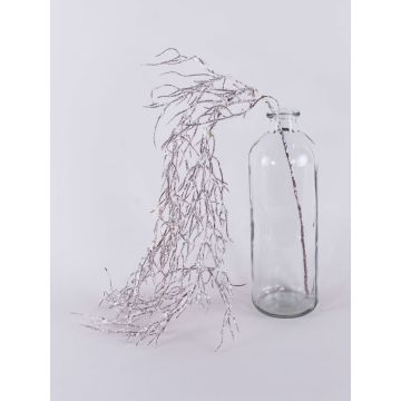 Decorative willow branch FUNA, glitter, snow-covered, brown, 3ft/100cm Decorative willow branch FUNA, glitter, snow-covered, brown, 3ft/100cm