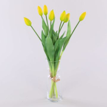 Artificial tulip bouquet LONA, yellow-green, 18"/45cm, Ø8"/20cm Artificial tulip bouquet LONA, yellow-green, 18"/45cm, Ø8"/20cm