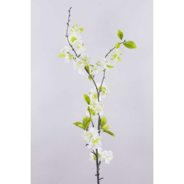 Fake Cherry blossom spray VALESKA, white, 4ft/115cm, Ø1.6"-2.4"/4-6cm Fake Cherry blossom spray VALESKA, white, 4ft/115cm, Ø1.6"-2.4"/4-6cm