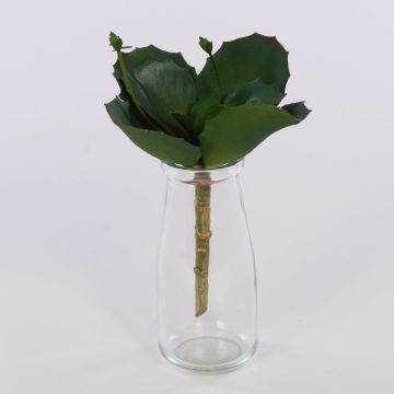 Artificial kalanchoe STAMATIA on spike, green, 8"/20cm