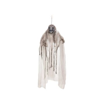 Halloween decoration ghost witch BELLATRIX with sound and movement function, LED, 170cm