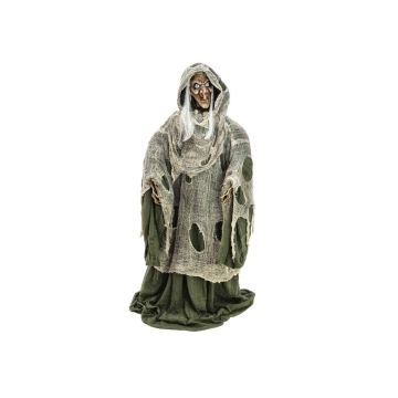 Halloween decoration: PATHERA witch with motion and sound functions, LEDs, 150cm