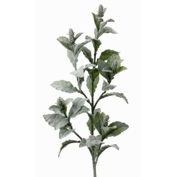 Artificial Woolly hedgenettle spray ODIL, grey-green, 3ft/105cm
